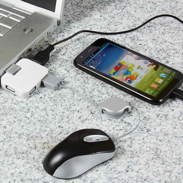 HUB DE 4 PUERTOS USB LACERTA