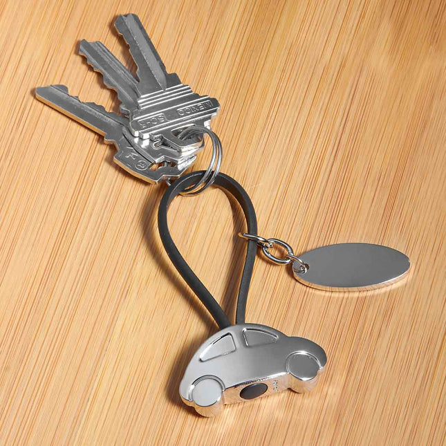 LLAVERO AUTO CON PLACA